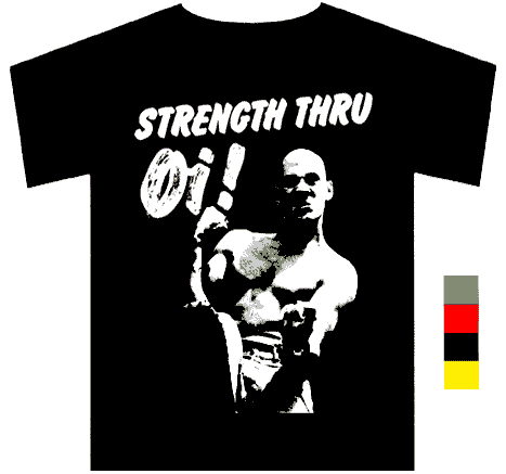 Strength thru Oi!  T-Shirt - Premium  von Spirit of the Streets Mailorder für nur €9.90! Shop now at Spirit of the Streets Mailorder