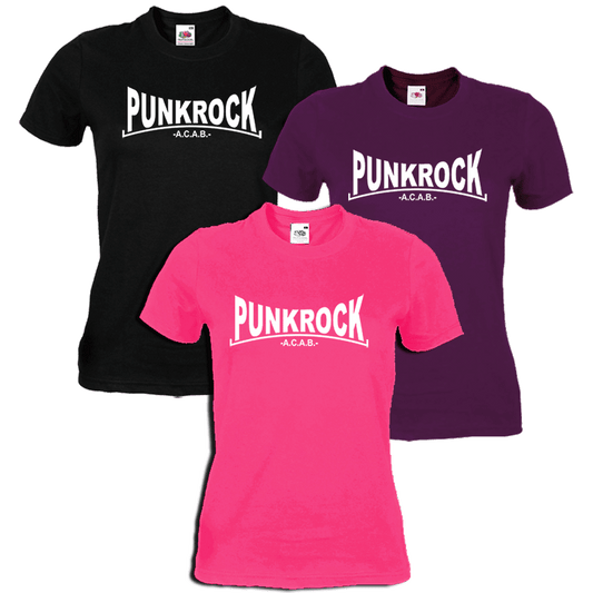PunkRock "A.C.A.B." Girly-Shirt - Premium  von Spirit of the Streets Mailorder für nur €14.90! Shop now at SPIRIT OF THE STREETS Webshop