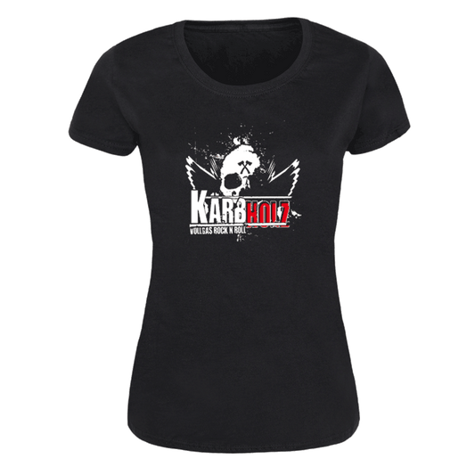 Kärbholz "Skull" Girly-Shirt
