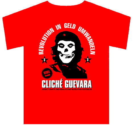 Cliché Guevara "Revolution" T-Shirt - Premium  von Spirit of the Streets Mailorder für nur €14.90! Shop now at SPIRIT OF THE STREETS Webshop