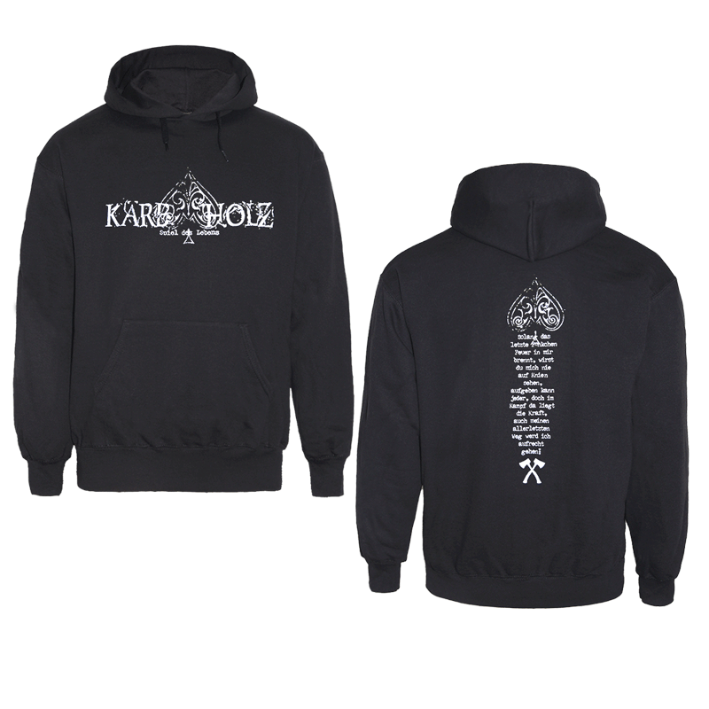 Kärbholz "Spiel des Lebens" Kapu / Hooded
