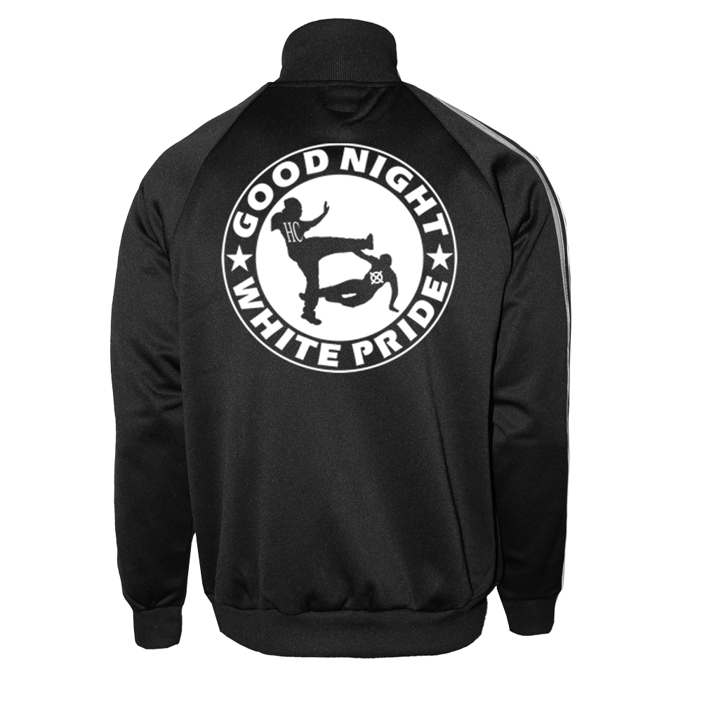 Good Night White Pride (2 seitig) Trainingsjacke mit Streifen (slimfit)