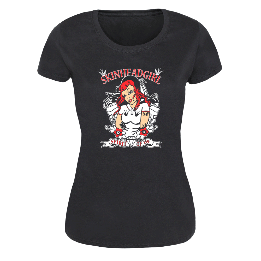 Skinheadgirl "Spirit of 69" Girly Shirt