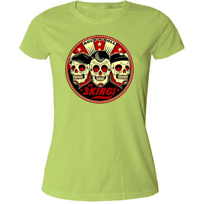 3 Kings,The  "Skulls" Girly Shirt - Premium  von Spirit of the Streets für nur €12.90! Shop now at Spirit of the Streets Mailorder