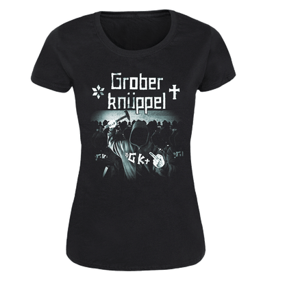 Grober Knüppel "Angepisster Deutscher Albtraum" Girly Shirt - Premium  von Asphalt Records für nur €13.90! Shop now at Spirit of the Streets Mailorder