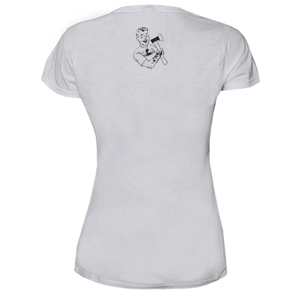 Kärbholz "College" Girly Shirt (white) - Premium  von Spirit of the Streets Mailorder für nur €19.90! Shop now at SPIRIT OF THE STREETS Webshop