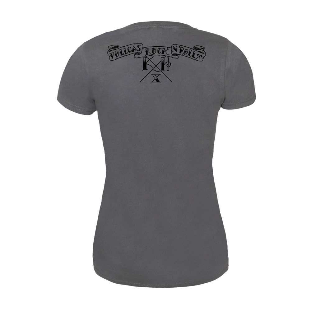 Kärbholz "Oldschool" Girly Shirt (anthrazit)