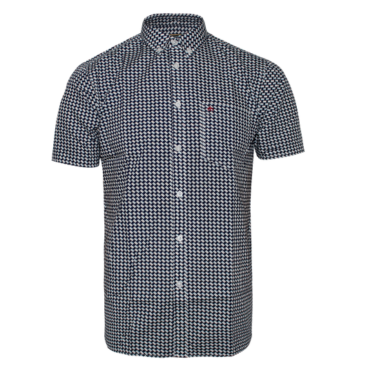 Merc "Shipley" Button Down Hemd (blau) - Premium  von Merc London für nur €29.90! Shop now at Spirit of the Streets Mailorder