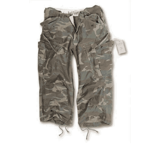 Engineer Vintage 3/4-Pants (gewaschen) - Premium  von Surplus für nur €9.90! Shop now at Spirit of the Streets Mailorder