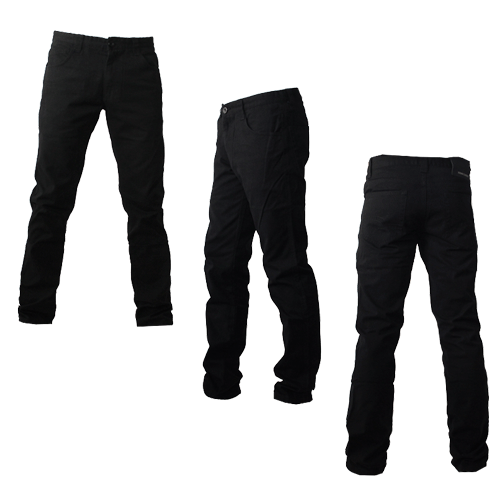 Urban Classics  5 Pocket Pants / Jeans (schwarz / black) - Premium  von Urban Classics für nur €39.90! Shop now at Spirit of the Streets Mailorder