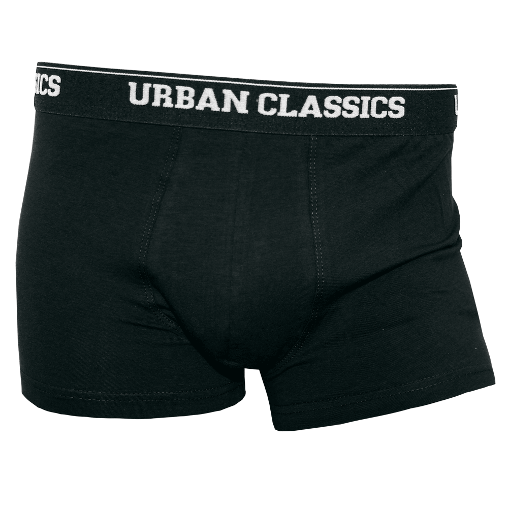 Urban Classics Boxer Short (black) (2erPack) - Premium  von Urban Classics für nur €14.90! Shop now at Spirit of the Streets Mailorder