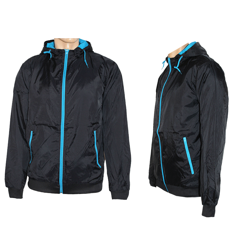Urban Classics Windjacke (black/türkise)