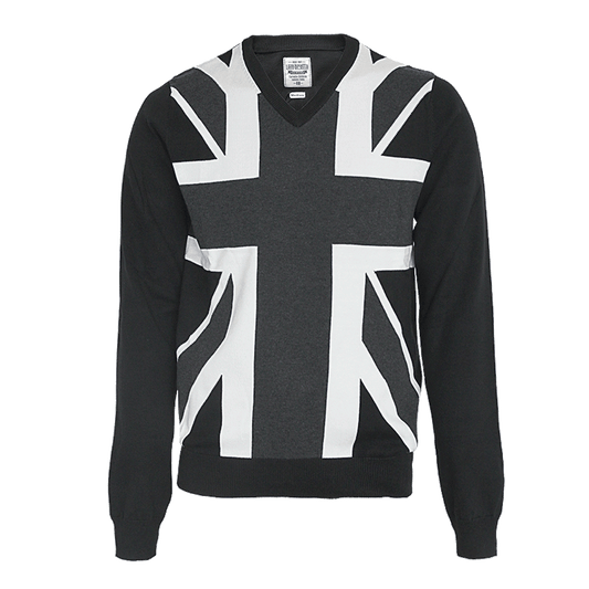 Lambretta "Union" V-Pullover (black)