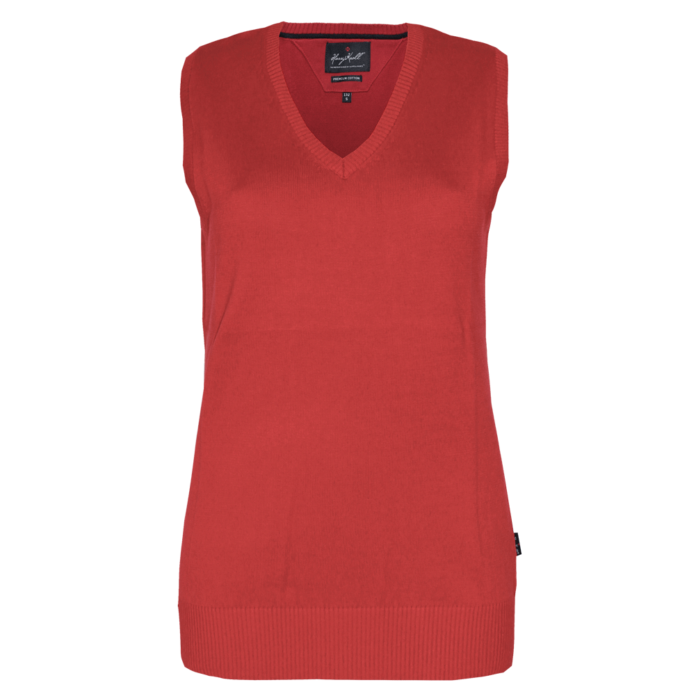 Hakro "Premium" Girly V-neck sweater (red)