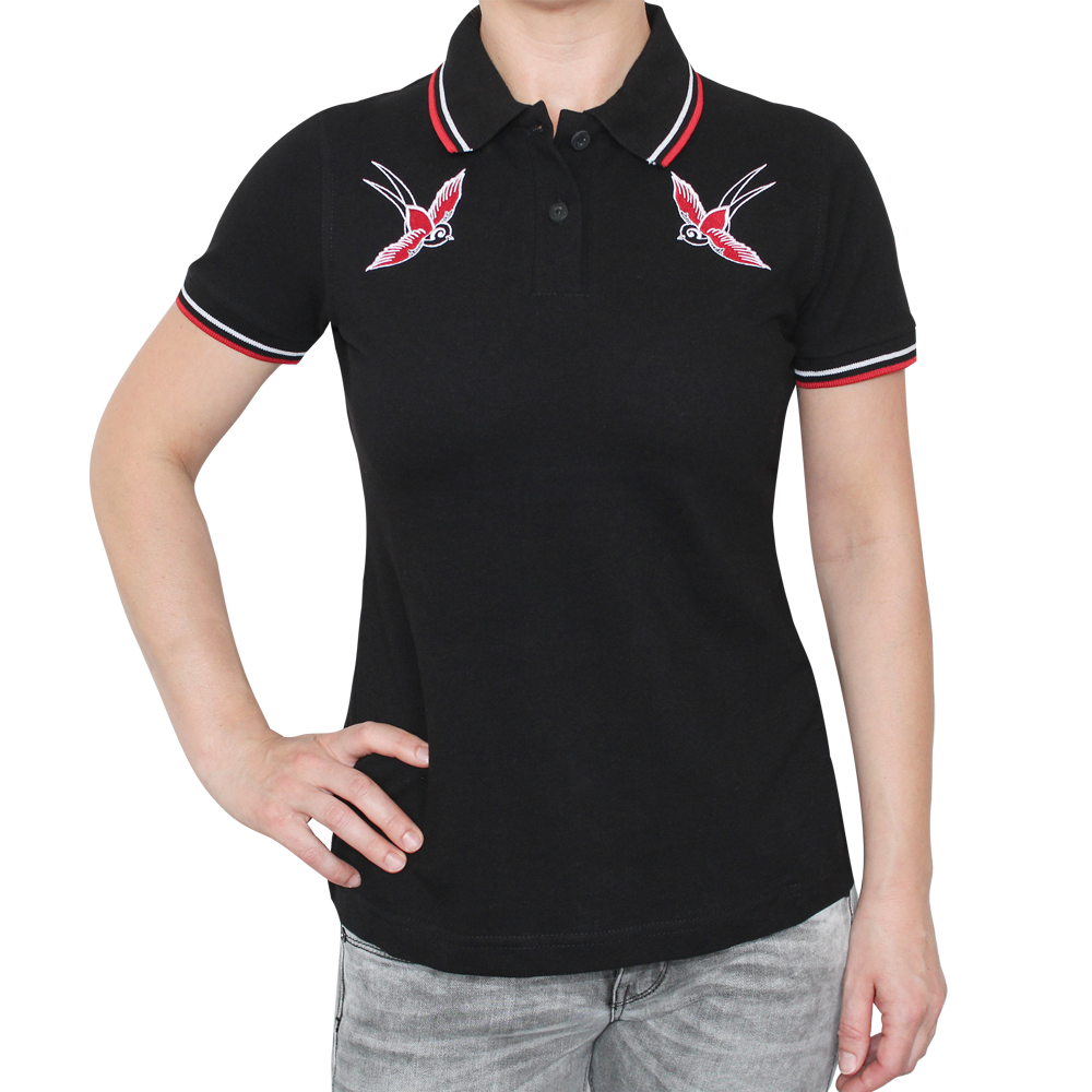 Spirit of the Streets "2 Birds" Girly-Polo