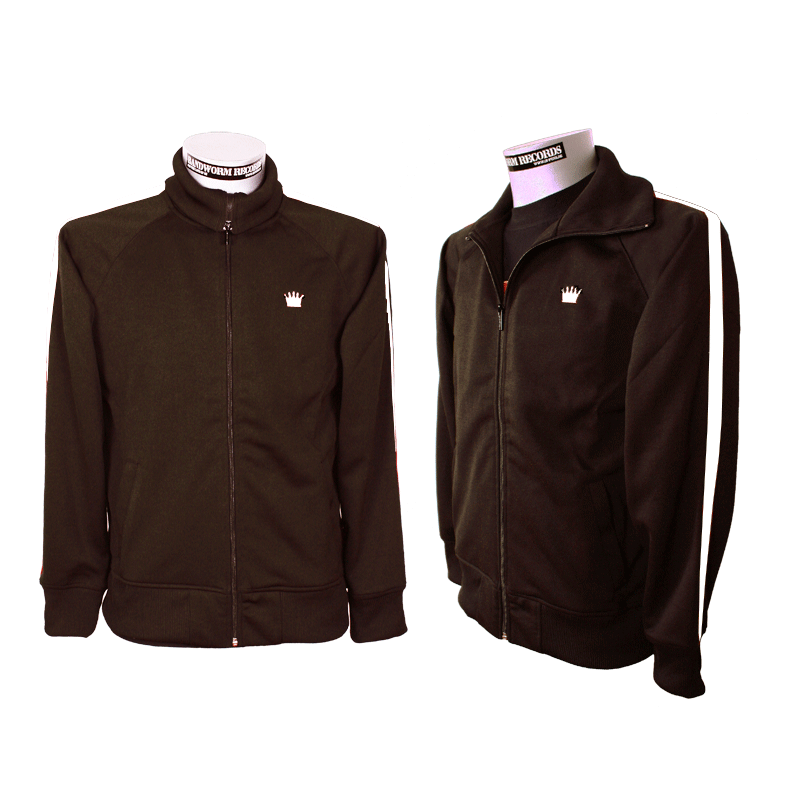 Kings League "04" Trainingsjacke (braun/weiss)