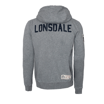 Lonsdale "Eastbourne" Zipjacke/ Hooded (marl grey)