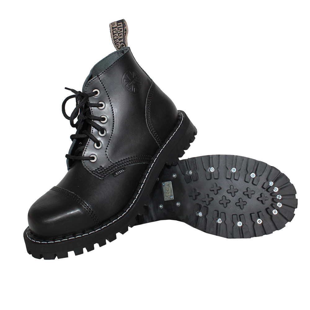 Steel Boots (6 holes) (black)