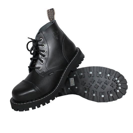 Steel Boots (6Loch) (black)