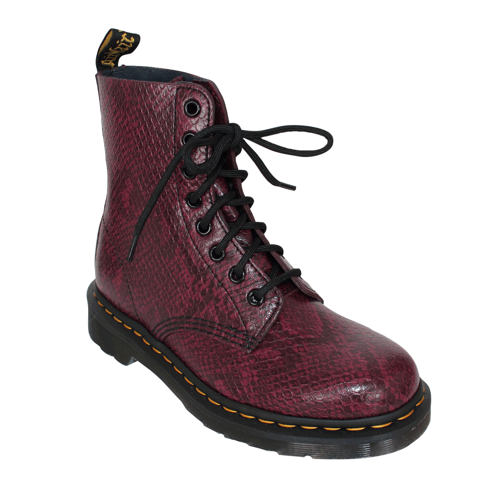 Dr. Martens "Pascal Viper" Girl Boot (8 holes) (wine)