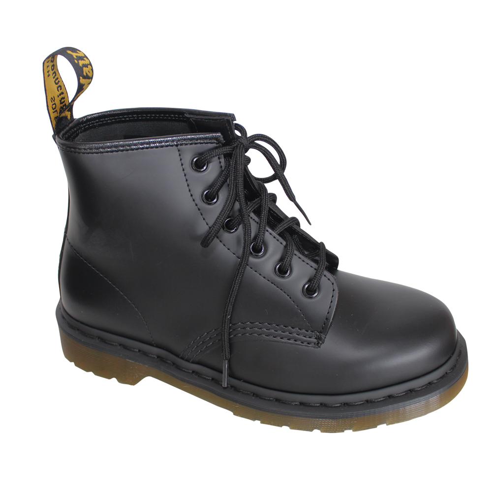 Dr. Martens "101 Smooth" boot (6 holes) (black)