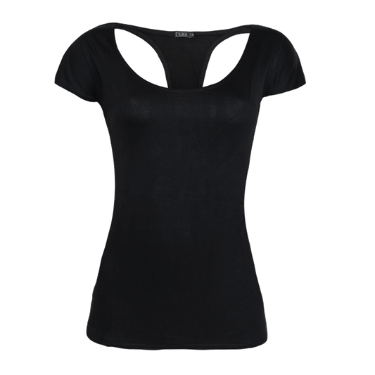 Fuga "Theresa" Girly Shirt (black)