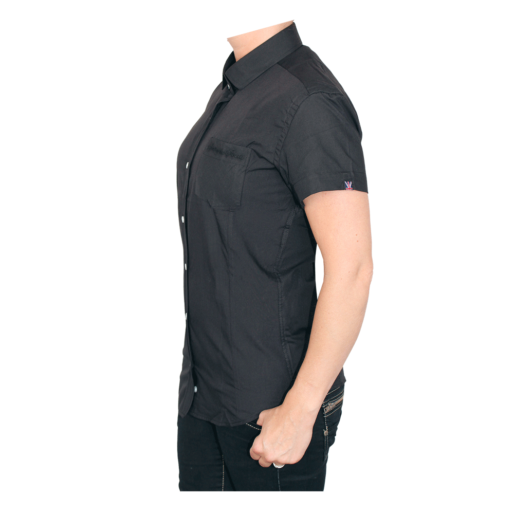 SotS "Black" Lady Small Tab Hemd (kurz)