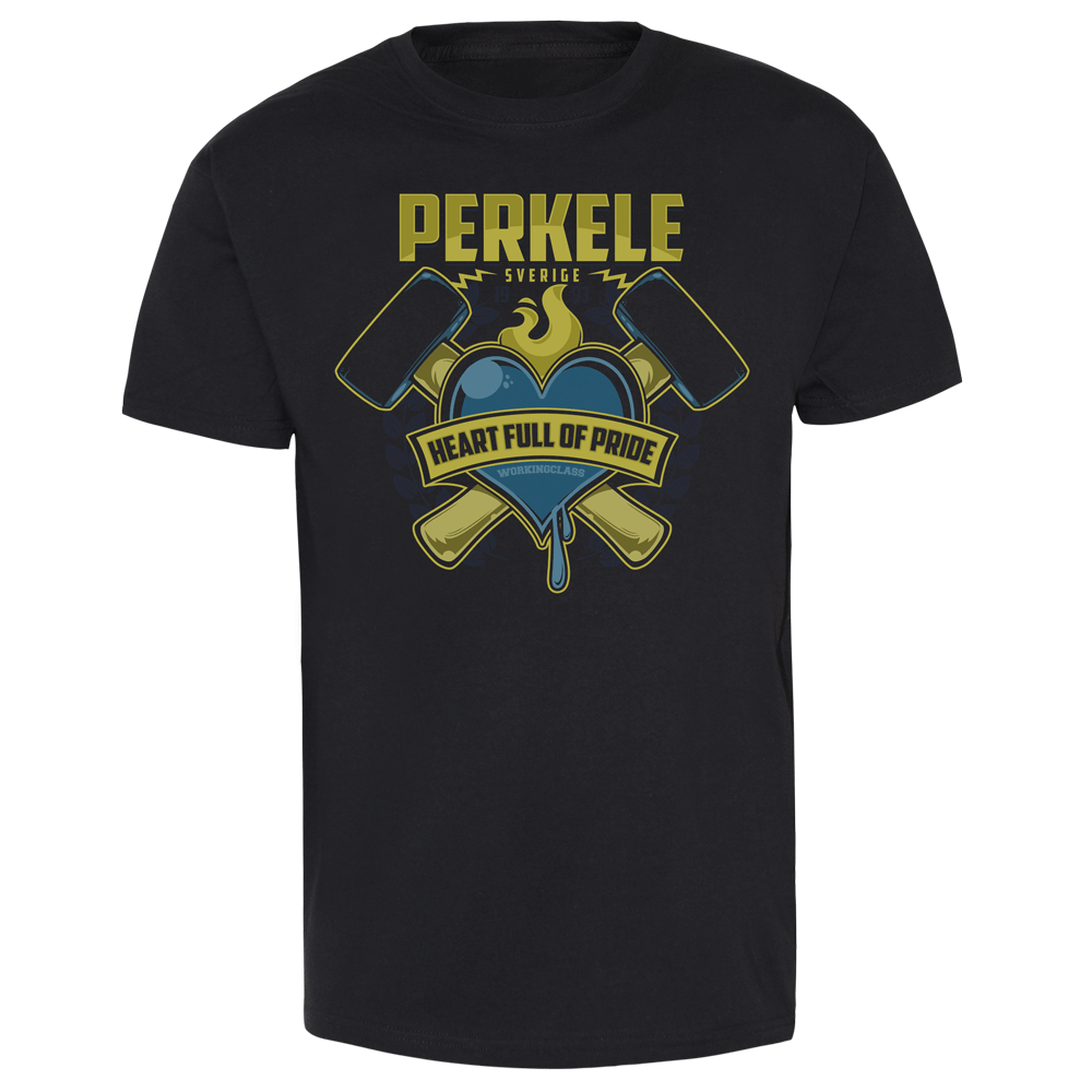 Perkele "Heart full of pride" T-Shirt - Premium  von Spirit of the Streets für nur €19.90! Shop now at Spirit of the Streets Mailorder
