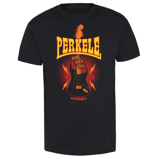 Perkele "Rebel Rock 'n' Roll" T-Shirt - Premium  von Spirit of the Streets für nur €19.90! Shop now at Spirit of the Streets Mailorder