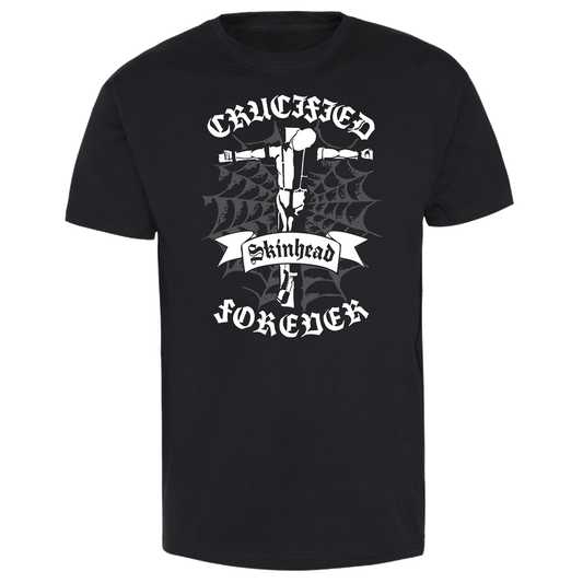 Skinhead "Crucified Forever" T-Shirt - Premium  von Spirit of the Streets für nur €14.90! Shop now at SPIRIT OF THE STREETS Webshop