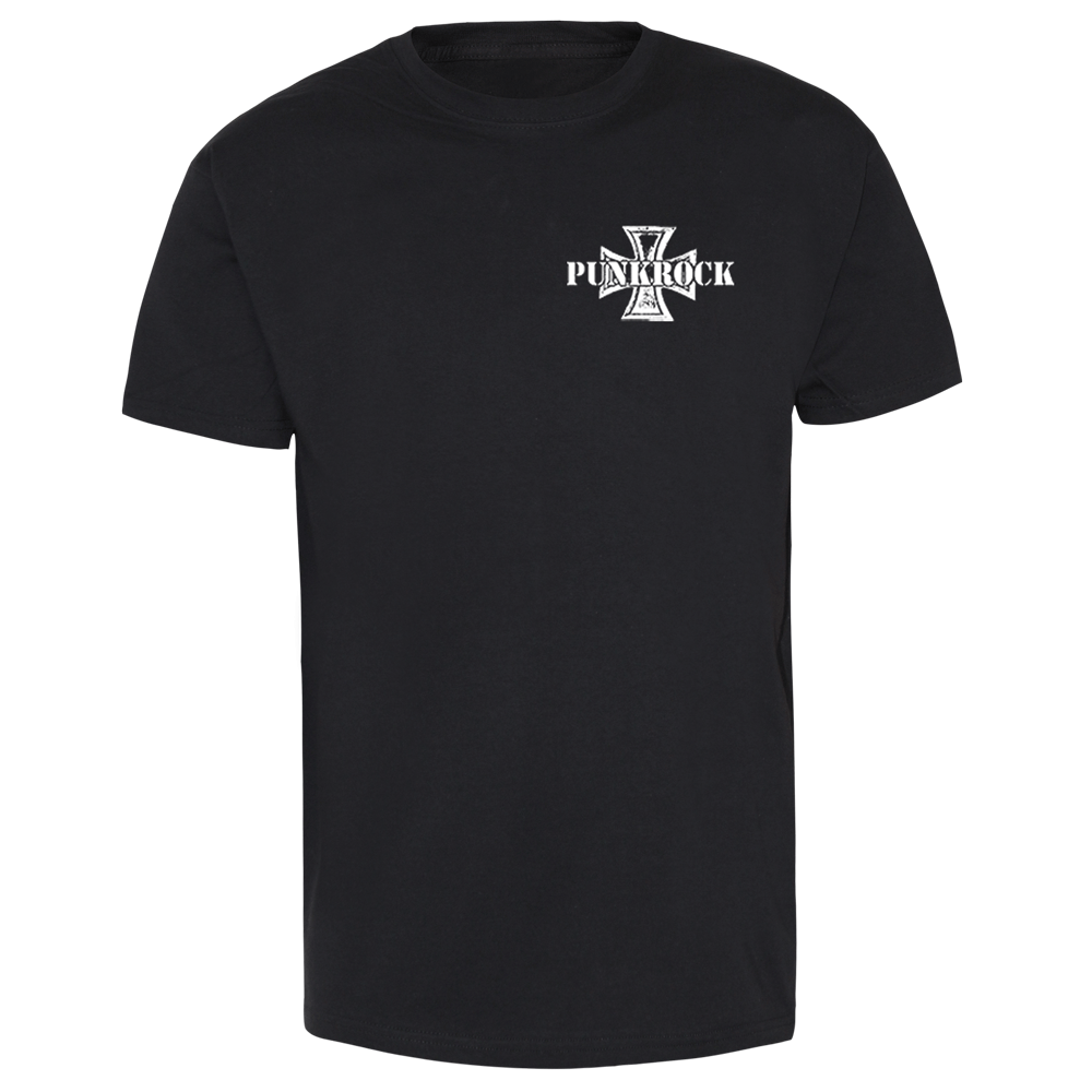 Punkrock "Iron Cross" T-Shirt (schwarz)