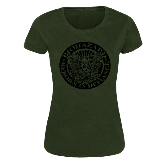 Biohazard "Eagle" Girly Shirt (olive)