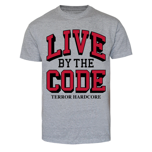 Terror "Athletic" T-Shirt (grey) - Premium  von Rage Wear für nur €9.90! Shop now at Spirit of the Streets Mailorder