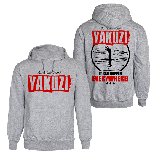 Yakuzi "Drowning" Kapu / hooded (grey)