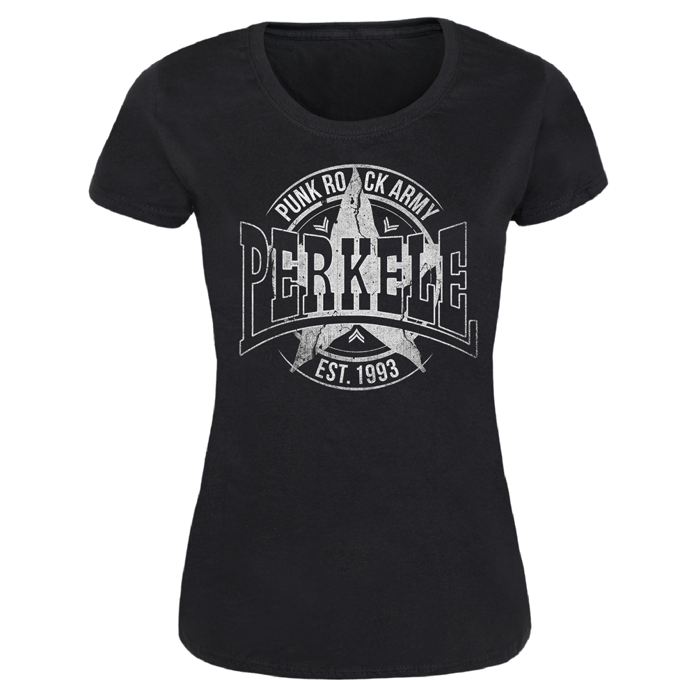 Perkele "Punk Rock Army 2" Girly-Shirt (black) - Premium  von Spirit of the Streets für nur €19.90! Shop now at SPIRIT OF THE STREETS Webshop