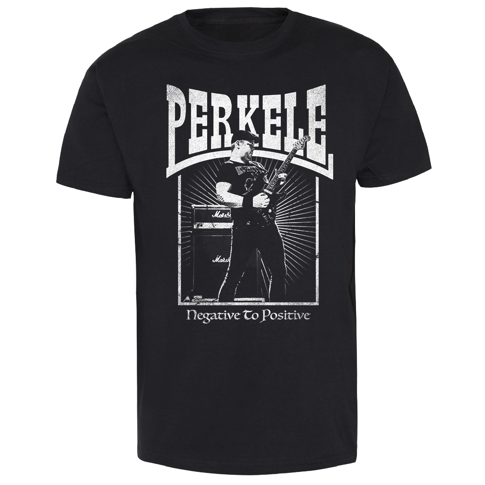 Perkele "Negative to positive" T-Shirt (black)