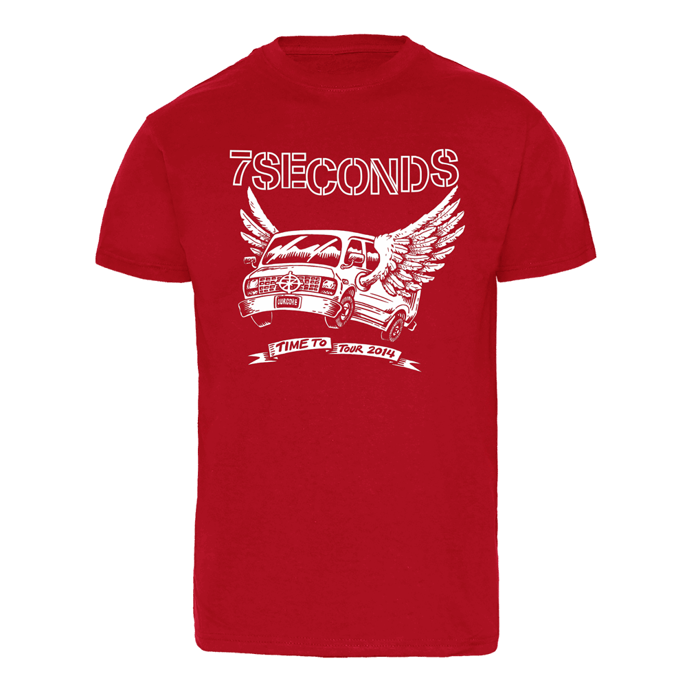 7 Seconds "Bus" T-Shirt (red)