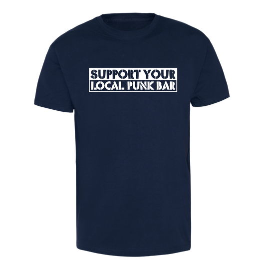 Support your local Punk-Bar - T-Shirt (navy)
