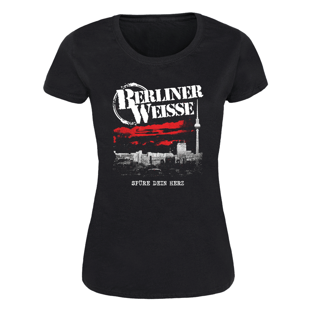 Berliner Weisse "Spüre dein Herz" Girly Shirt