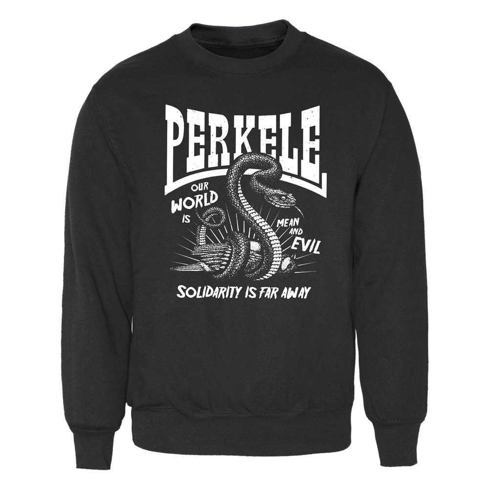 Perkele "Mean and Evil" Sweatshirt (black) - Premium  von Spirit of the Streets für nur €29.90! Shop now at Spirit of the Streets Mailorder
