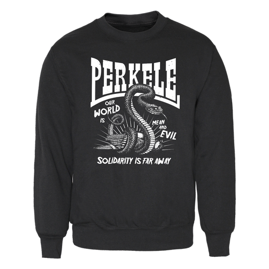 Perkele "Mean and Evil" Sweatshirt (black) - Premium  von Spirit of the Streets für nur €29.90! Shop now at Spirit of the Streets Mailorder