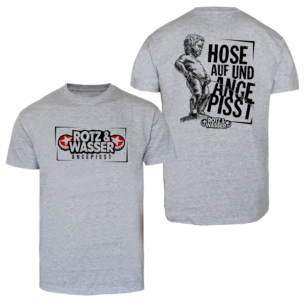 Rotz & Wasser "Angepisst" T-Shirt (grey)
