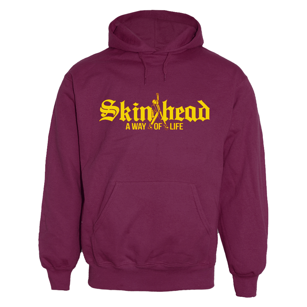 Skinhead "Way of Life" (2) Kapu / hooded (bordeaux)