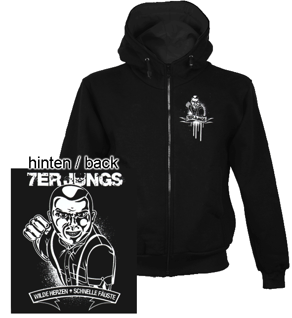7er Jungs "Wilde Herzen" Zip Hooded Jacket
