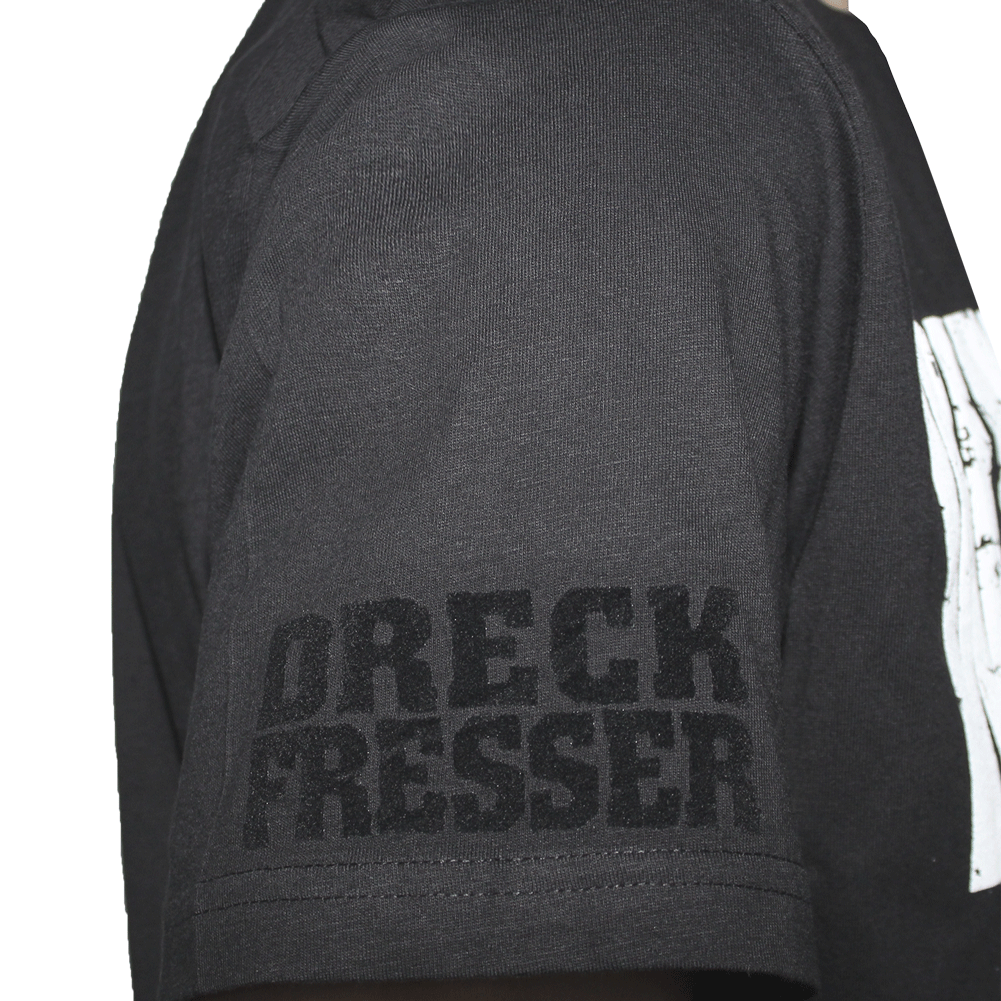 DRECKFRESSER "Wertloses Stück Scheisse" T-Shirt (EarthPositive)