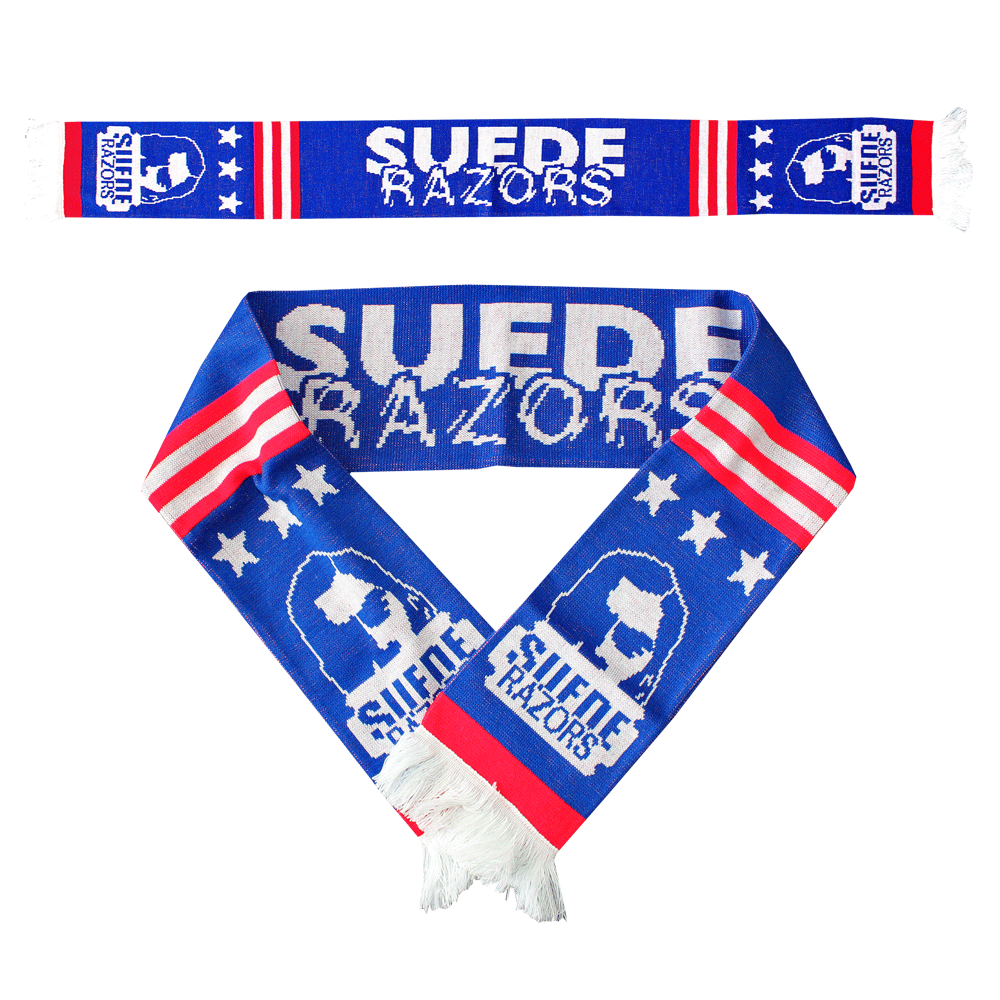 Suede Razors "Stars and stripes" Schal