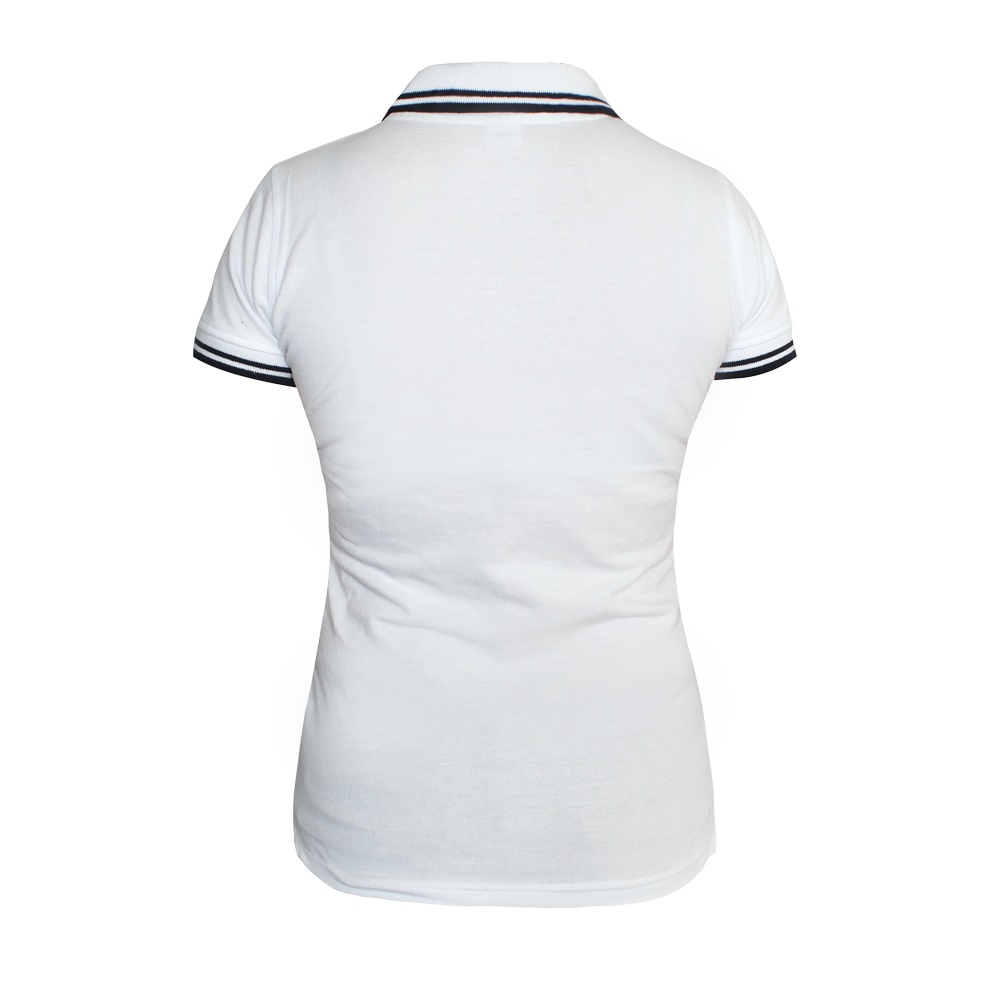 G.N.W.P. Girly Contrast Polo (weiß/navy)