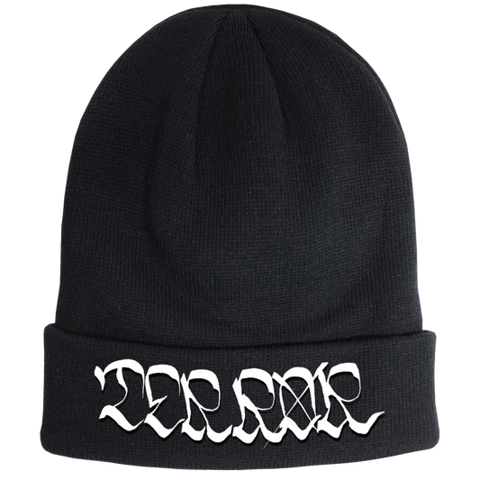 Terror "Logo" Long Beanie - Premium  von Rage Wear für nur €14.90! Shop now at SPIRIT OF THE STREETS Webshop