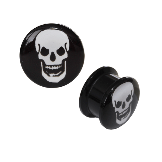 Skull plug acrylic