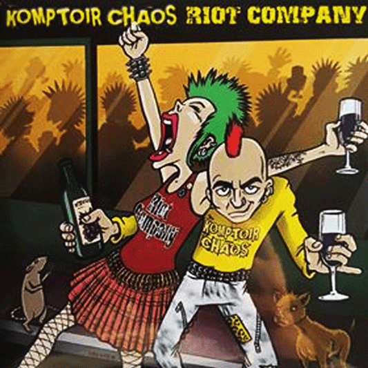 split Komptoir Chaos / Riot Company "same" 7" EP - Premium  von Spirit of the Streets für nur €7.90! Shop now at Spirit of the Streets Mailorder